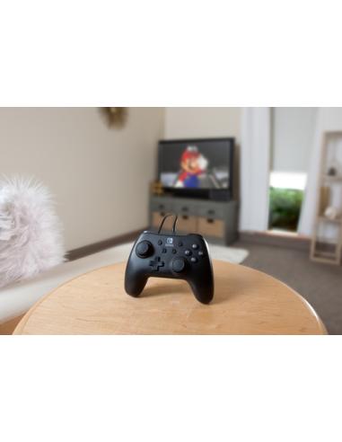 PowerA 1511370-01 mando y volante Negro USB Gamepad Analógico Nintendo Switch