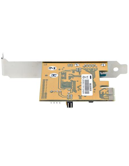 StarTech.com Tarjeta PCI Express Serie de 1 Puerto, Tarjeta de Interfaz PCIe a Serie RS232 (DB9), Tarjeta Serial, UART 16C1050, 