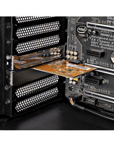 StarTech.com Tarjeta PCI Express Serie de 1 Puerto, Tarjeta de Interfaz PCIe a Serie RS232 (DB9), Tarjeta Serial, UART 16C1050, 