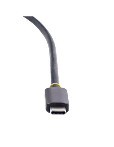 StarTech.com Adaptador Multipuertos USB C 2x HDMI 4K 60Hz, Hub USB-A 3.1 2Pt 5Gbps, PD 100W, GbE, SD/MicroSD, Cable de 30cm, Doc