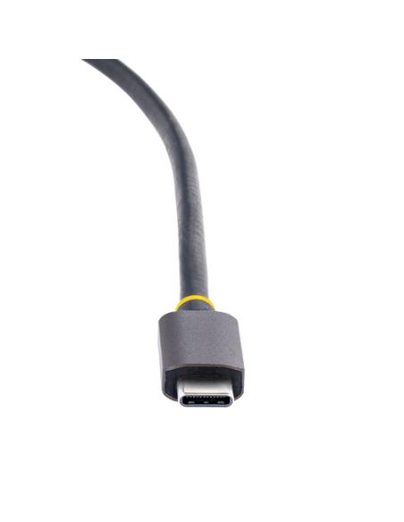 StarTech.com Adaptador Multipuertos USB C 2x HDMI 4K 60Hz, Hub USB-A 3.1 2Pt 5Gbps, PD 100W, GbE, SD/MicroSD, Cable de 30cm, Doc