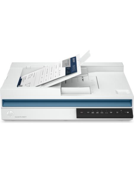 HP Scanjet Pro 2600 f1 Escáner plano y alimentador automático de documentos (ADF, Automatic Document Feeder) 600 x 600 DPI A4 Bl