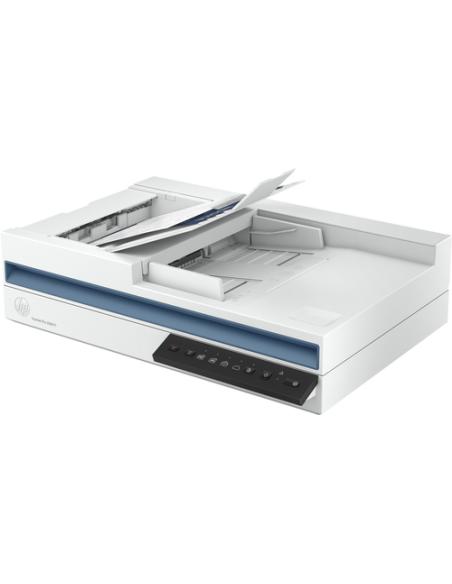 HP Scanjet Pro 2600 f1 Escáner plano y alimentador automático de documentos (ADF, Automatic Document Feeder) 600 x 600 DPI A4 Bl