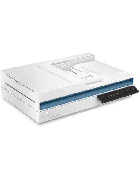HP Scanjet Pro 2600 f1 Escáner plano y alimentador automático de documentos (ADF, Automatic Document Feeder) 600 x 600 DPI A4 Bl