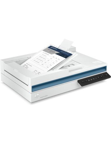 HP Scanjet Pro 2600 f1 Escáner plano y alimentador automático de documentos (ADF, Automatic Document Feeder) 600 x 600 DPI A4 Bl