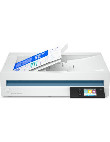 HP Scanjet Pro N4600 fnw1 Escáner plano y alimentador automático de documentos (ADF, Automatic Document Feeder) 1200 x 1200 DPI 