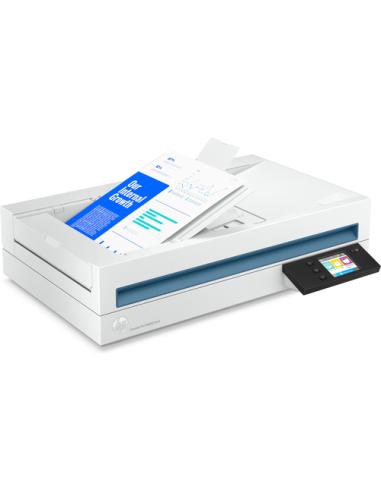 HP Scanjet Pro N4600 fnw1 Escáner plano y alimentador automático de documentos (ADF, Automatic Document Feeder) 1200 x 1200 DPI 