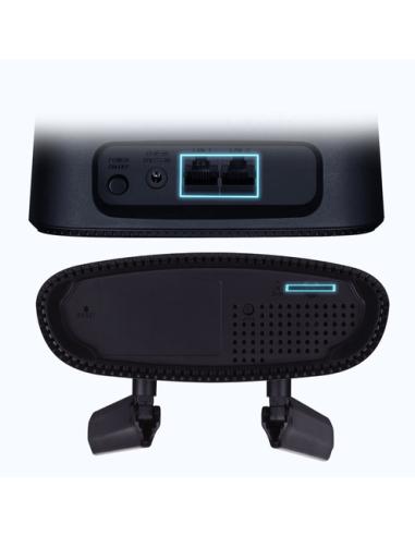 D-Link DWR-960 router inalámbrico Gigabit Ethernet Doble banda (2,4 GHz / 5 GHz) 4G Negro