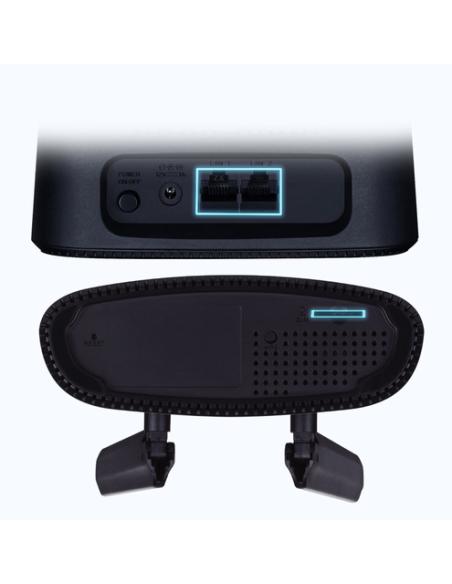 D-Link DWR-960 router inalámbrico Gigabit Ethernet Doble banda (2,4 GHz / 5 GHz) 4G Negro