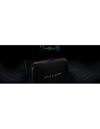 D-Link DWR-960 router inalámbrico Gigabit Ethernet Doble banda (2,4 GHz / 5 GHz) 4G Negro