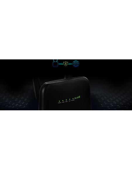 D-Link DWR-960 router inalámbrico Gigabit Ethernet Doble banda (2,4 GHz / 5 GHz) 4G Negro