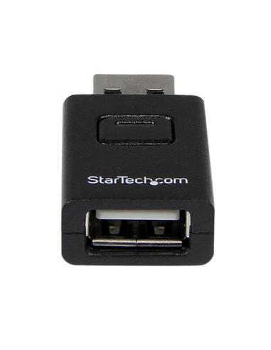 StarTech.com Adaptador USB de Carga Rápida Macho a Hembra con Interrruptor para Sincronización - Cargador Rápido