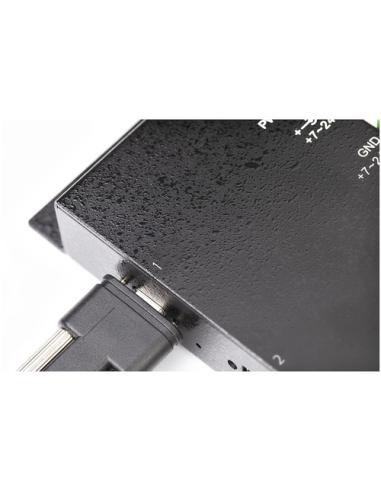 StarTech.com Hub USB C de 4 Puertos - 10Gbps - Ladrón Concentrador Industrial 2x USB Tipo C - 2x USB-A - con Protección ESD - Ho