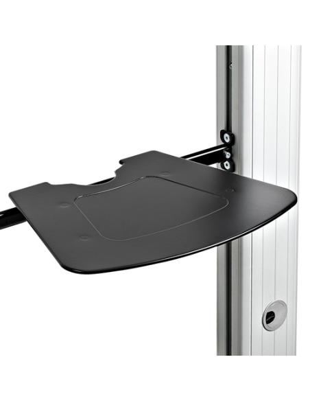 StarTech.com STNDMTVDUO soporte para TV 152,4 cm (60") Negro, Plata