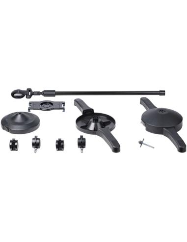 StarTech.com Base Soporte Móvil con Ruedas Bloqueables para Tablet - Atril de Altura Ajustable para Tablets de 7 a 11 Pulgadas -