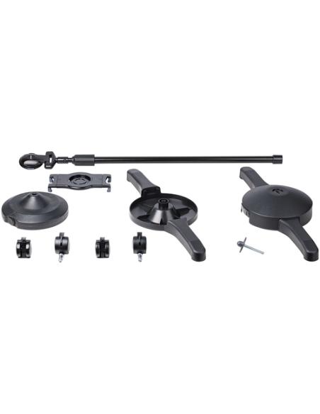 StarTech.com Base Soporte Móvil con Ruedas Bloqueables para Tablet - Atril de Altura Ajustable para Tablets de 7 a 11 Pulgadas -