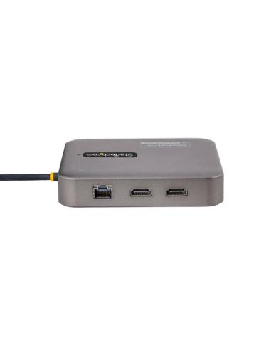 StarTech.com Docking Station USB C - USB Tipo C - HDMI Doble de 4K 60Hz compatible con MacBook Pro (M1/M2/M3/M4) y Windows - Hub