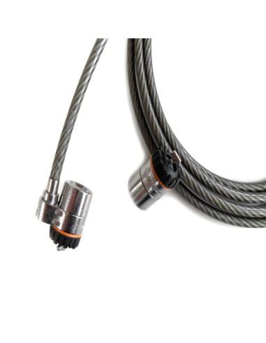Kensington Candado con llave de cabezal doble para portátiles MicroSaver®