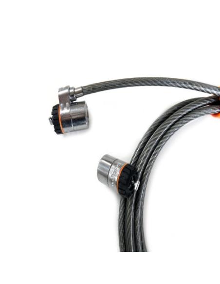 Kensington Candado con llave de cabezal doble para portátiles MicroSaver®
