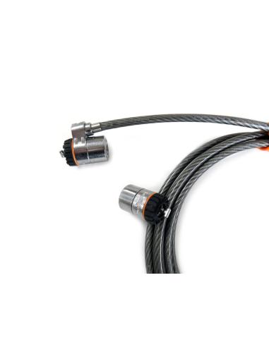 Kensington Candado con llave de cabezal doble para portátiles MicroSaver®