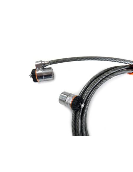 Kensington Candado con llave de cabezal doble para portátiles MicroSaver®