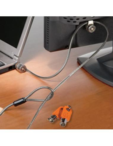 Kensington Candado con llave de cabezal doble para portátiles MicroSaver®