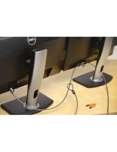 Kensington Candado con llave de cabezal doble para portátiles MicroSaver®