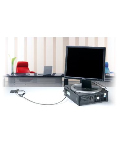 Kensington Candado con llave de cabezal doble para portátiles MicroSaver®