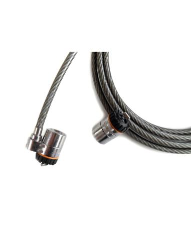 Kensington Candado con llave de cabezal doble para portátiles MicroSaver®