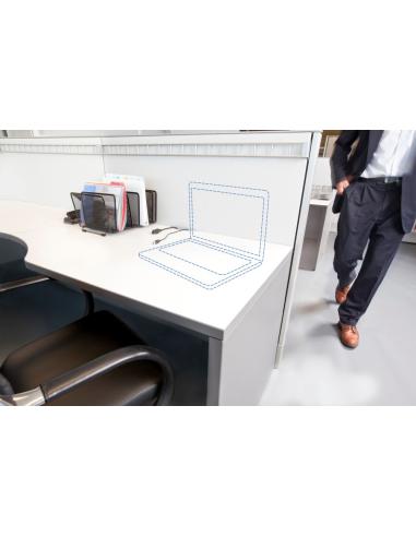 Kensington Candado con llave de cabezal doble para portátiles MicroSaver®