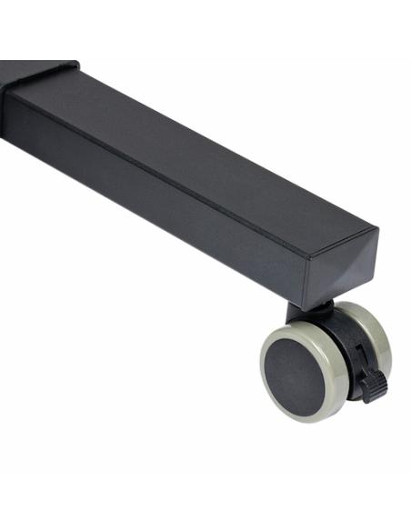 StarTech.com Soporte Móvil para Proyector y Ordenador Portátil - Carrito de Servicio Pesado para Proyector (2 Estantes) - de Alt