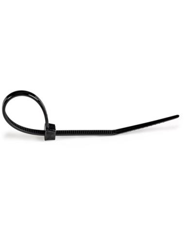 StarTech.com Bridas de 15cm para cables - 3 mm de ancho, 39 mm de diámetro, soportan 18 kg de tensión, de nylon, cierre automáti