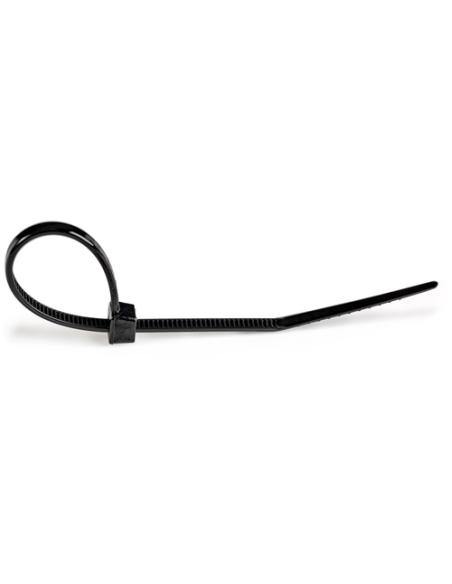 StarTech.com Bridas de 15cm para cables - 3 mm de ancho, 39 mm de diámetro, soportan 18 kg de tensión, de nylon, cierre automáti