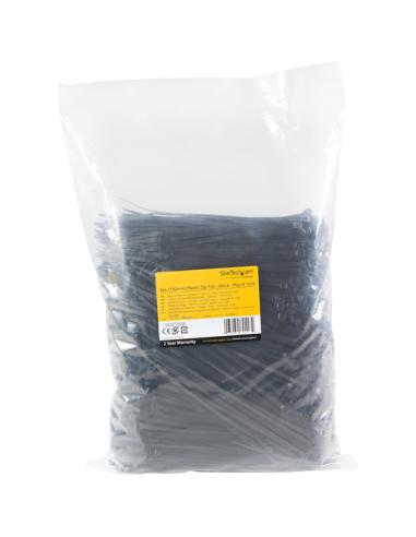 StarTech.com Bridas de 15cm para cables - 3 mm de ancho, 39 mm de diámetro, soportan 18 kg de tensión, de nylon, cierre automáti