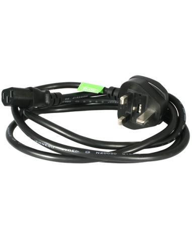 StarTech.com Cable de 1,8m de Alimentación de Ordenador, 18AWG, BS 1363 a C13, 10A 250V, Cable de Alimentación de Repuesto, Cabl
