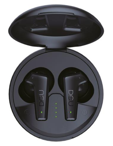 DCU Advance Tecnologic 34152040 auricular y casco Auriculares True Wireless Stereo (TWS) gancho de oreja Llamadas/Música Negro