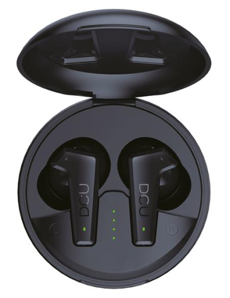 DCU Advance Tecnologic 34152040 auricular y casco Auriculares True Wireless Stereo (TWS) gancho de oreja Llamadas/Música Negro