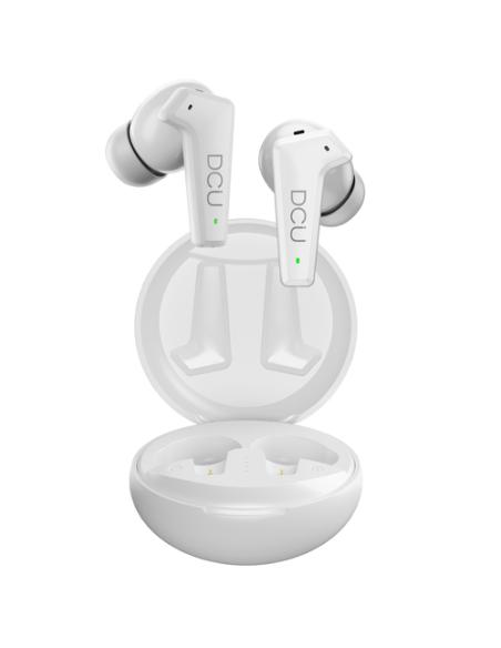 DCU Advance Tecnologic 34152045 auricular y casco Auriculares True Wireless Stereo (TWS) gancho de oreja Llamadas/Música Blanco