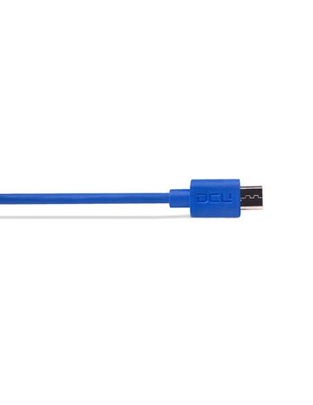 DCU Advance Tecnologic 30401240 cable USB USB 2.0 2 m USB A Micro-USB A Azul