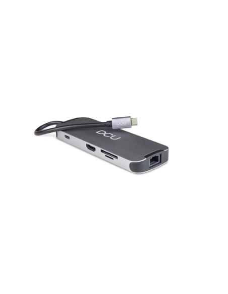 DCU Advance Tecnologic 391166 hub de interfaz USB Tipo C 1000 Mbit/s Gris