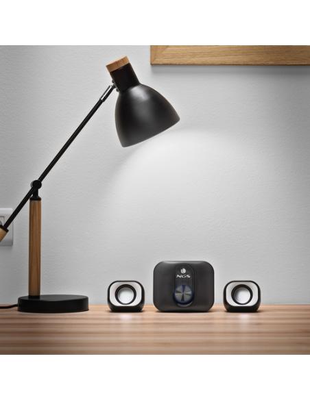 NGS COMET 2.1 conjunto de altavoces 11 W Universal Negro, Blanco 2.1 canales De 2 vías 3 W