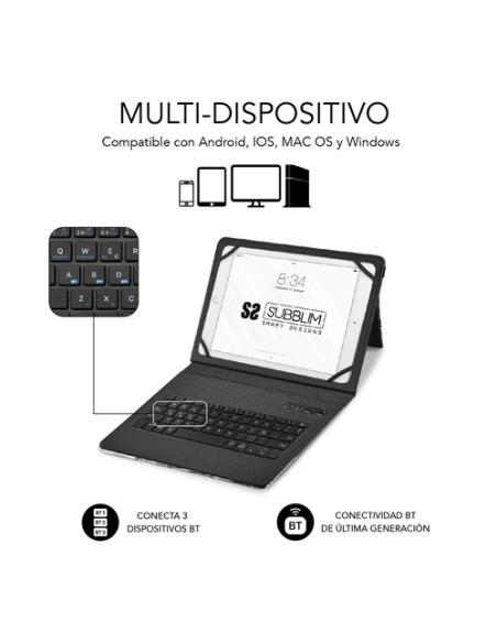SUBBLIM Funda con Teclado Keytab Pro BT Trendy Comic