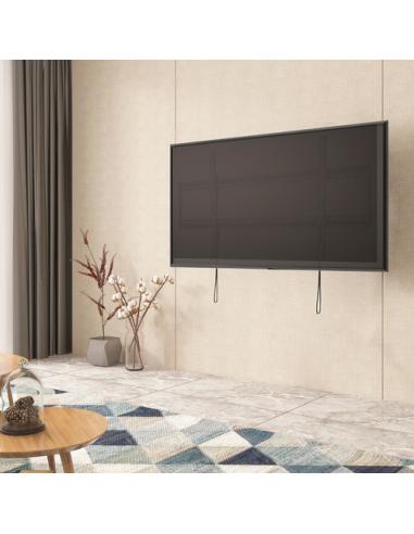 AISENS Soporte ECO Ultra Delgado para Monitor/TV 75Kg de 37-90, Negro