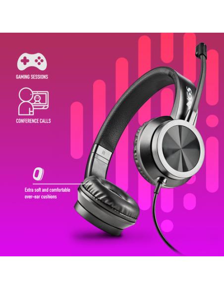 NGS MSX 11 PRO Auriculares Alámbrico Diadema Juego Negro
