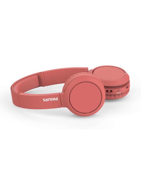 Philips 4000 series TAH4205RD/00 auricular y casco Auriculares Inalámbrico Diadema Llamadas/Música USB Tipo C Bluetooth Rojo