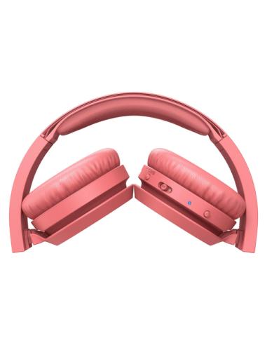 Philips 4000 series TAH4205RD/00 auricular y casco Auriculares Inalámbrico Diadema Llamadas/Música USB Tipo C Bluetooth Rojo