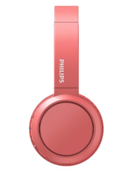 Philips 4000 series TAH4205RD/00 auricular y casco Auriculares Inalámbrico Diadema Llamadas/Música USB Tipo C Bluetooth Rojo