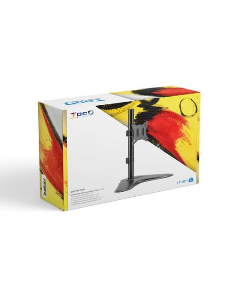 TooQ DB1701TN-B soporte para monitor 81,3 cm (32") Escritorio Negro