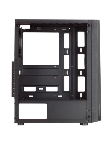 Mars Gaming MC-ART Negro, Caja PC Gaming ATX, Doble Cristal Templado Dibujable, ARGB 12 Modos, Ventilador 12cm