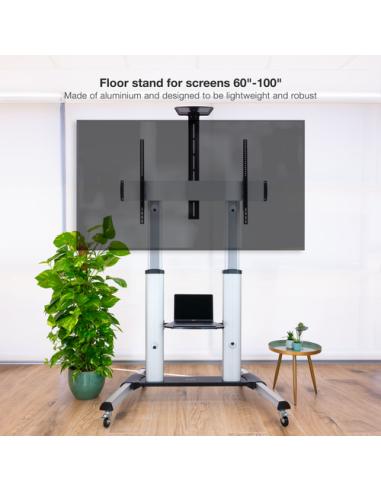 TooQ Partenón 2,54 m (100") Plata